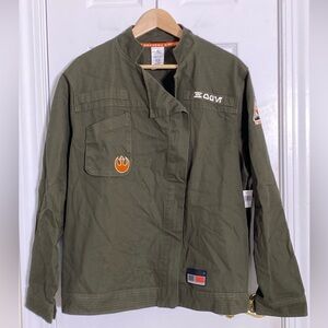 Disney Star Wars GALAXY’S EDGE RESISTANCE LOGO JACKET 2XL NEW NWT